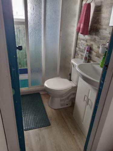 Ένα μπάνιο στο Cabañas ElyB