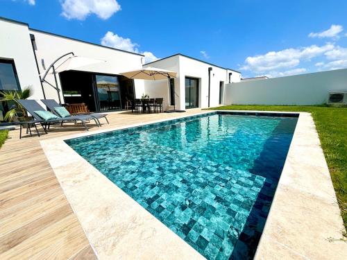 Villa La Perle Bleue - La Rochelle Île de Ré - Piscine chauffée