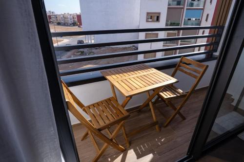 Μπαλκόνι ή βεράντα στο Agadir Modern Studio Near Beach