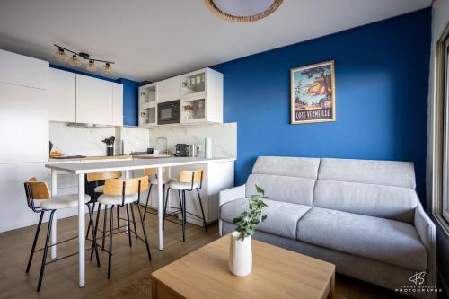 Cap Coudalère, Écrin du lac, triplex climatisé avec terrasses Le barcares