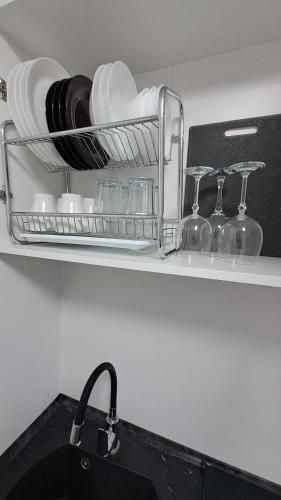 Køkken eller tekøkken på Irenos Nuoma