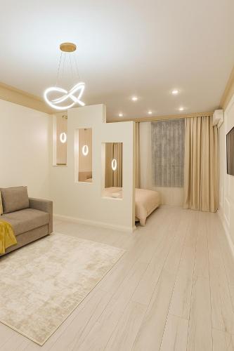 Giường trong phòng chung tại Nomaden-Amir-143