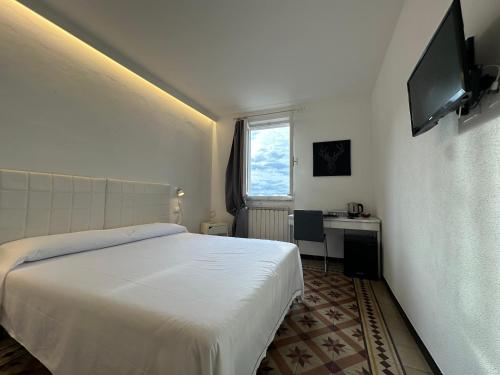 Μια τηλεόραση ή/και κέντρο ψυχαγωγίας στο The Manarola Sea View