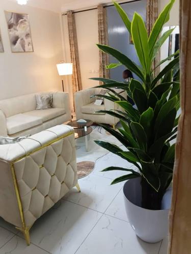 Zona d'estar a Silene Apartments