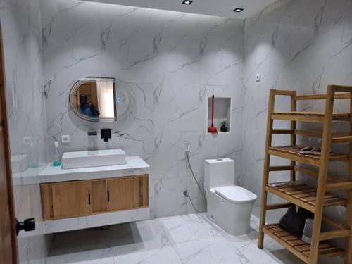 Phòng tắm tại Marietou