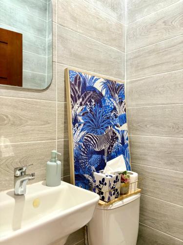 Ένα μπάνιο στο Modern cosy 2Bed 2bath