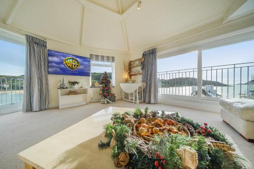 Et opholdsområde på No 46 The Salcombe