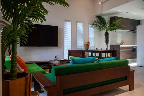 Køkken eller tekøkken på The Clubhouse NISHITACHI