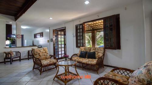 Et opholdsområde på Casa em Aquiraz com Piscina 10 min do Beach Park