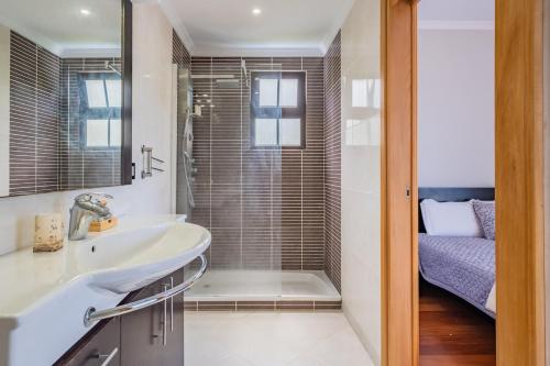 Phòng tắm tại Country Escape