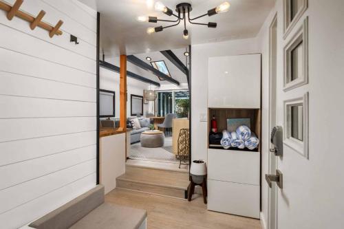 Χώρος καθιστικού στο Seabatical on The Strand