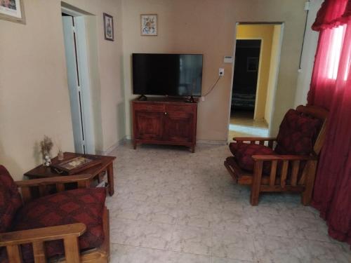 Μια τηλεόραση ή/και κέντρο ψυχαγωγίας στο Casa Los Abuelos