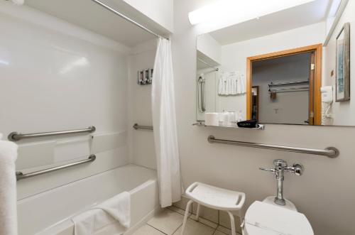 Koupelna v ubytování Firelite Lodge