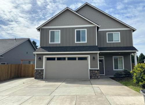 a house with a garage at Home in Vancouver in Vancouver