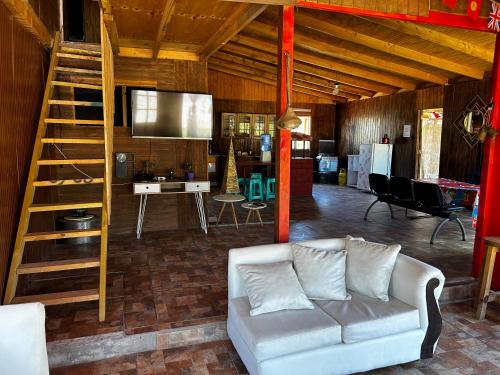 Un lugar para sentarse en Casa Azul