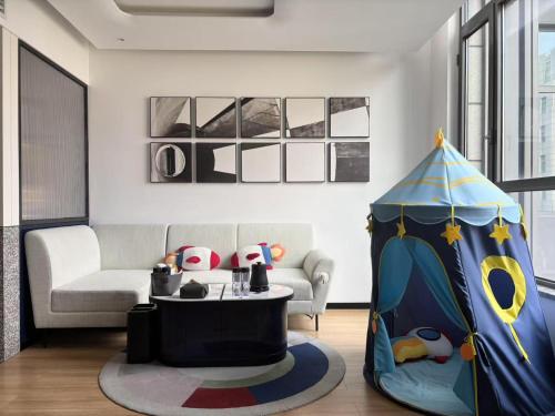 Posezení v ubytování Atour Mansion Shanghai City Center