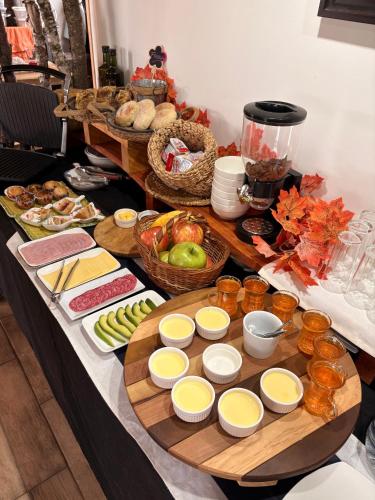 Jídlo v penzionu nebo okolí