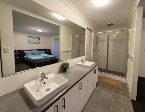 Koupelna v ubytování The grand family stay