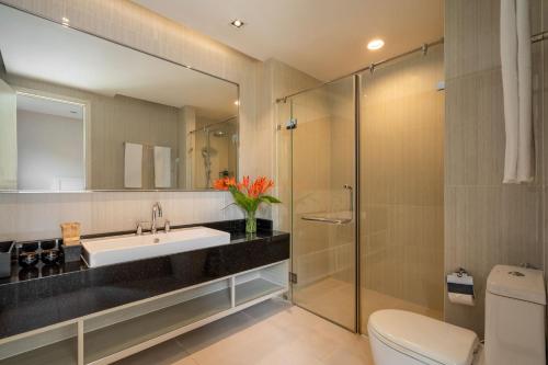 Ванная комната в Laguna Parkside Lăng Cô