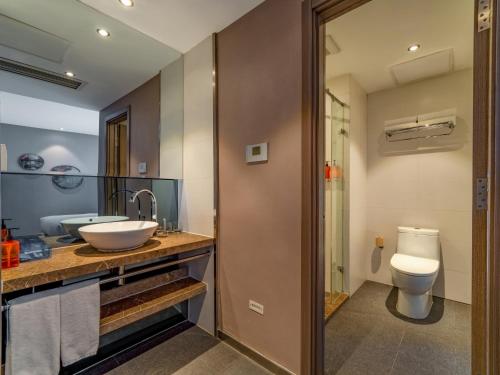 Koupelna v ubytování Orange Hotel Hangzhou West Lake Hefang Street