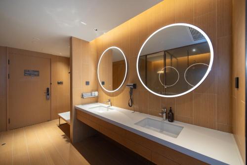 Et badeværelse på JI Hotel Nanjing Jiangbei High-tech Medical Valley Taifeng Road