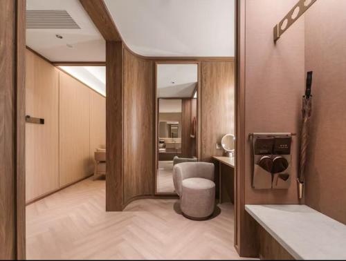 Koupelna v ubytování Orange Crystal Hotel Shanghai Hongqiao Airport International Exhibition Center