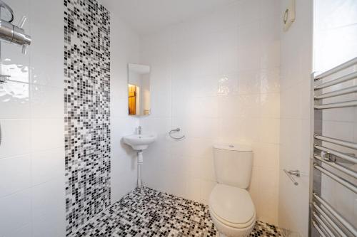 Koupelna v ubytování Curragho