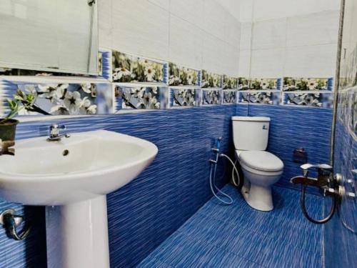 Koupelna v ubytování Rashmika Home Stay