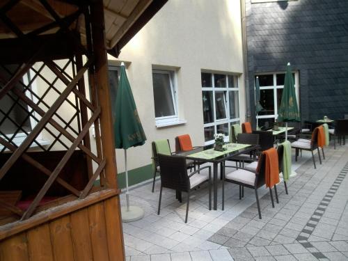 Restaurace v ubytování Hotel Am Wald -GARNI-