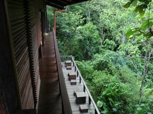A balcony or terrace at Paganakan Dii Tropical Retreat