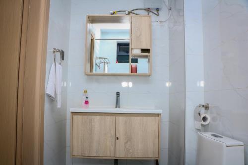 Ένα μπάνιο στο Cozy Loft