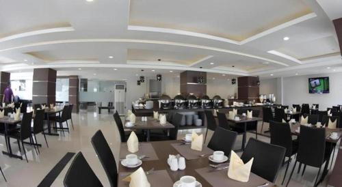 Un restaurant sau alt loc unde se poate mânca la Amantis Hotel