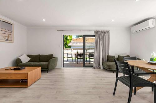 Χώρος καθιστικού στο Sea-cret Hideaway