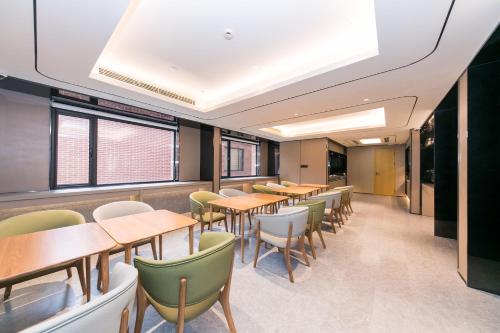 Χώρος καθιστικού στο JI Hotel Shanghai Xujiahui