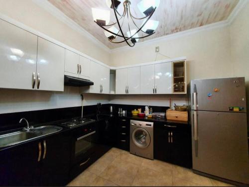 Kuchyň nebo kuchyňský kout v ubytování Kond Xostel