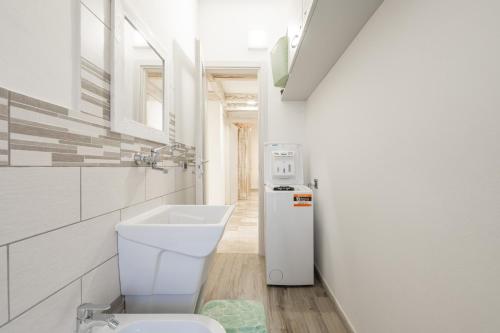 Ένα μπάνιο στο Appartamento Le Pavoncelle