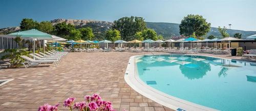 Swimmingpoolen hos eller tæt på Victoria Camping Baška Beach