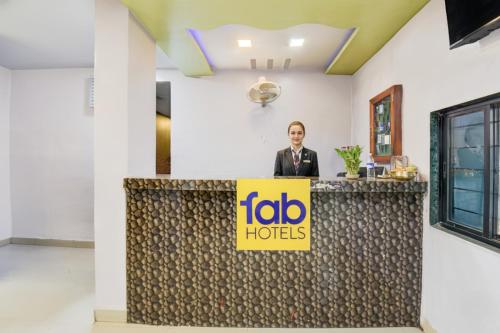 Ο χώρος του λόμπι ή της ρεσεψιόν στο FabHotel Devi Residency Wakad