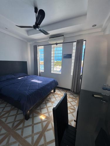 Llit o llits en una habitació de Villa de Sancho