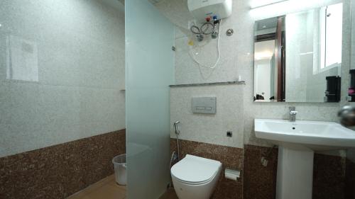 Phòng tắm tại CORPORATE STAYS-Sector 43