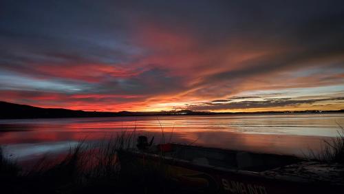 Naturlandskabet i nærheden af campingpladsen