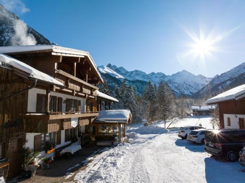 Naturlandskabet i nærheden af pensionatet