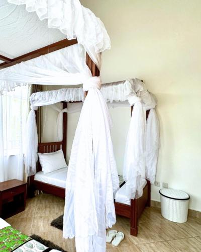 Ένα ή περισσότερα κρεβάτια σε δωμάτιο στο DIANI 3Br