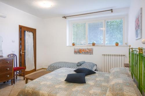 Postel nebo postele na pokoji v ubytování Artisti Del Cavallo Tourism