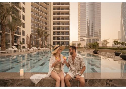 Keyrock Living - Lakeview Retreat in Business Bay