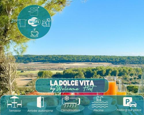 La Dolce Vita, 2 pers, Piscine à Calvisson