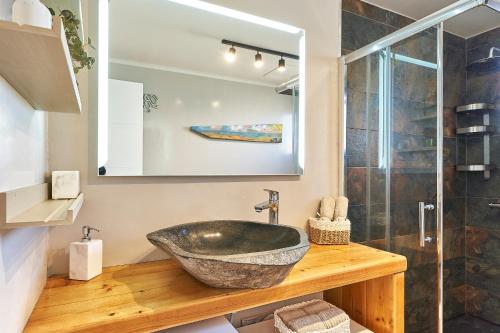 Et badeværelse på Casa Alegria