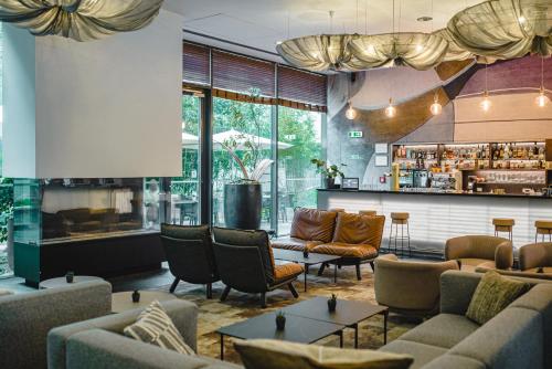 Un lugar para sentarse en OREA Hotel Angelo Praha