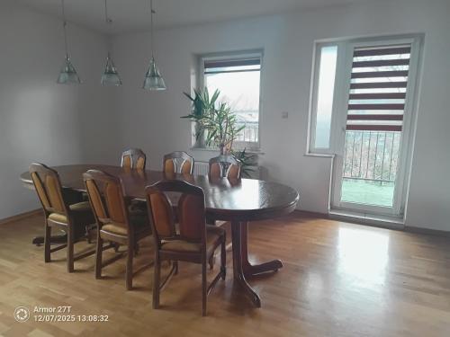 Et opholdsområde på Apartament z Jacuzzi