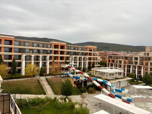 Naturlandskabet i nærheden af lejligheden